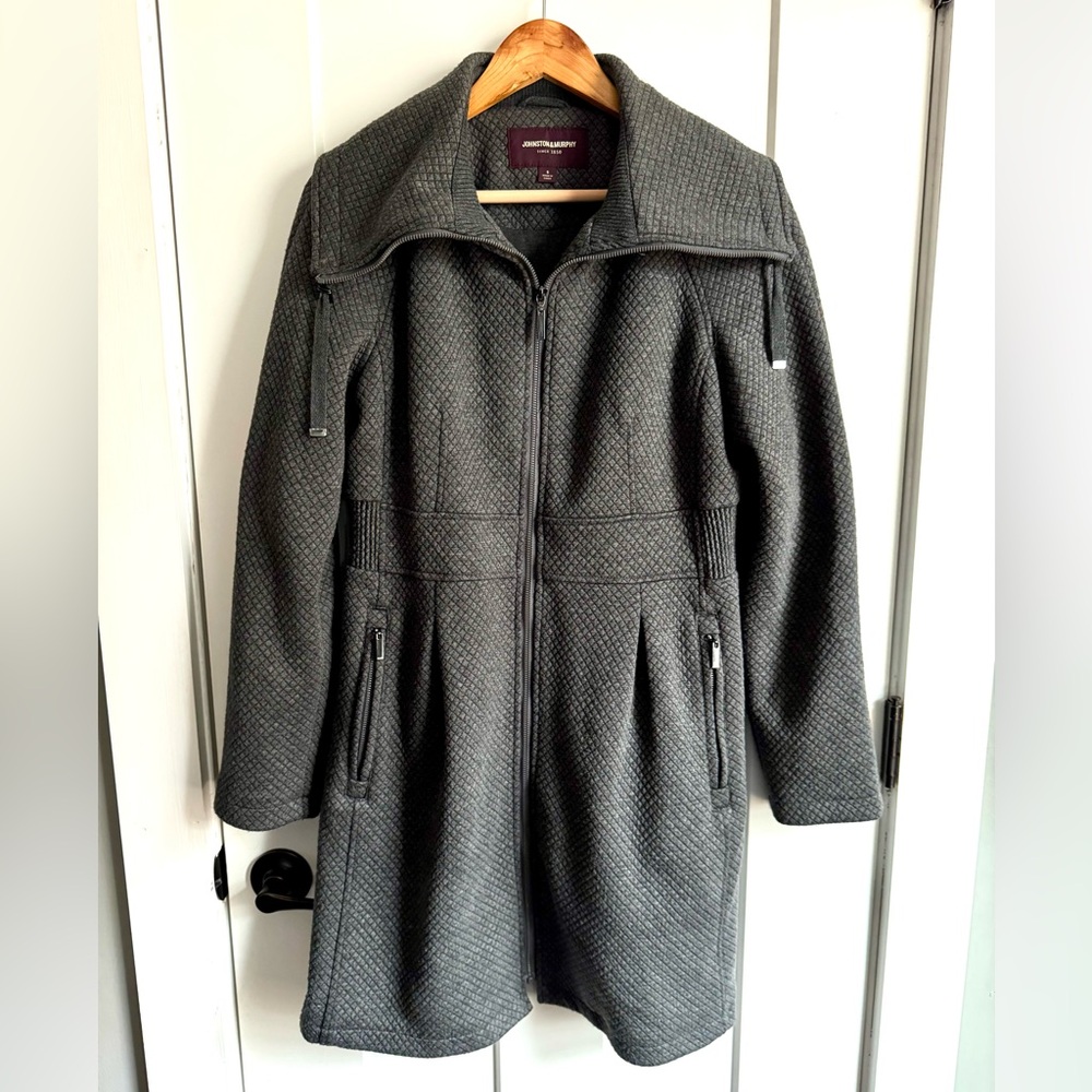 Johnston & Murphy Gray Peacoat Small